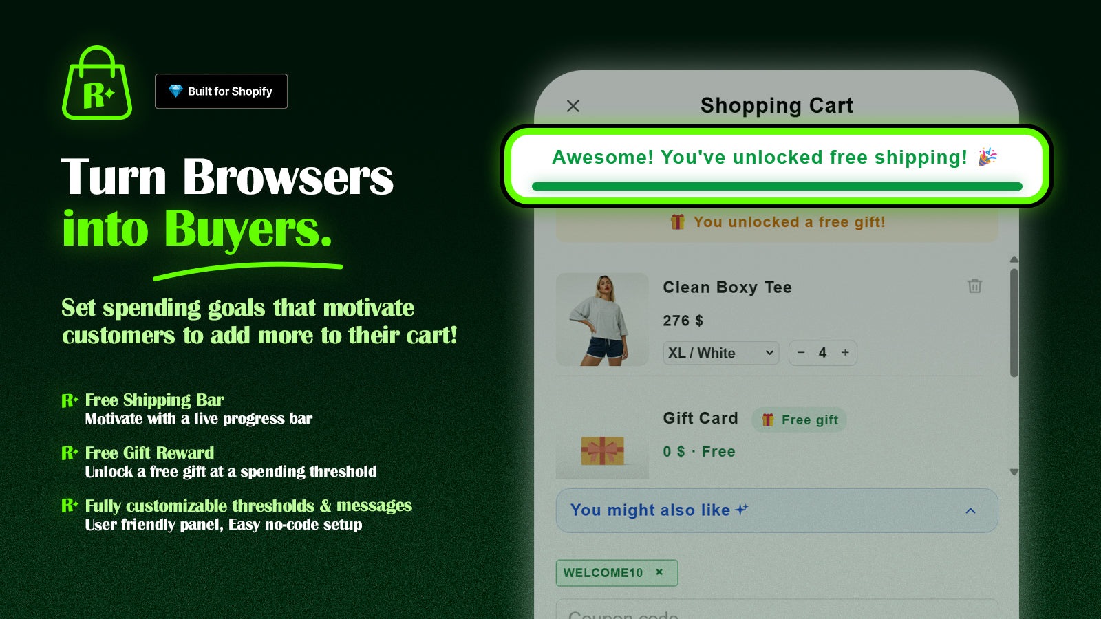 The Free Shipping Progress Bar: A Simple Way to Lift Average Order Value